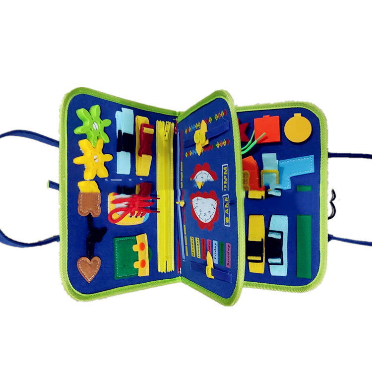 🧠🎒 Busy Book Montessori Infantil – Libro Sensorial Educativo – Tendencia 2026 🌈✨