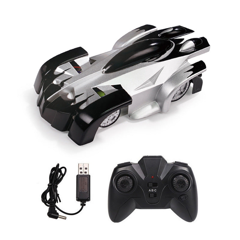 🚗🧲 Coche RC Trepador de Pared – Modo Dual + Luces LED – Tendencia 2026 🚀✨