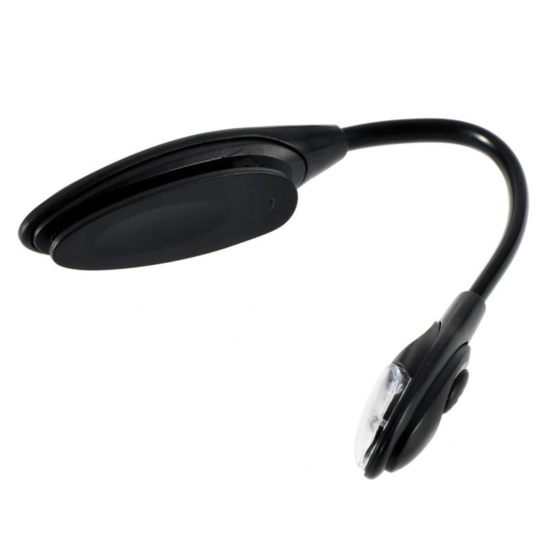 📖✨ Lámpara LED de Lectura Mini Clip-On – Luz Portátil Flexible para Libros y Portátiles