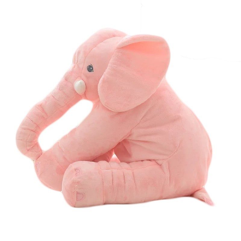 Peluche Elefante Gigante 🐘💖 | Almohada Suave + Manta Multifuncional 🛏️✨