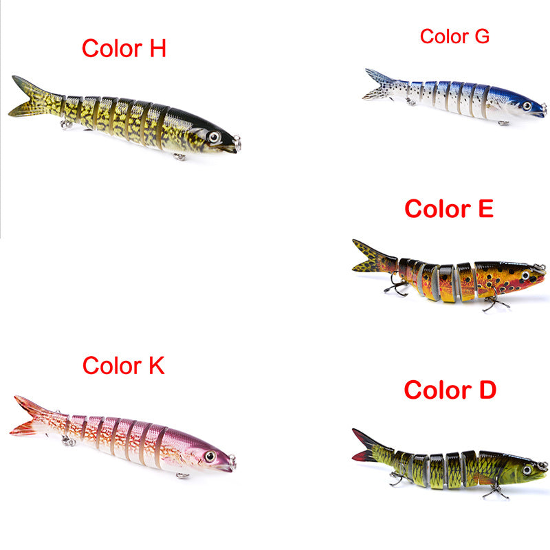 🐊 Señuelo Artificial Articulado Multi-Segmento – Pike & Carp Fishing Lure 🎣✨ | Movimiento Realista | Tendencia 2026
