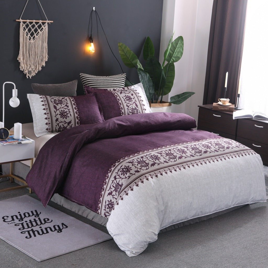 🛏️✨ Juego de Ropa de Cama Liso y Elegante – Fundas Nórdicas + Fundas de Almohada 💤🌸