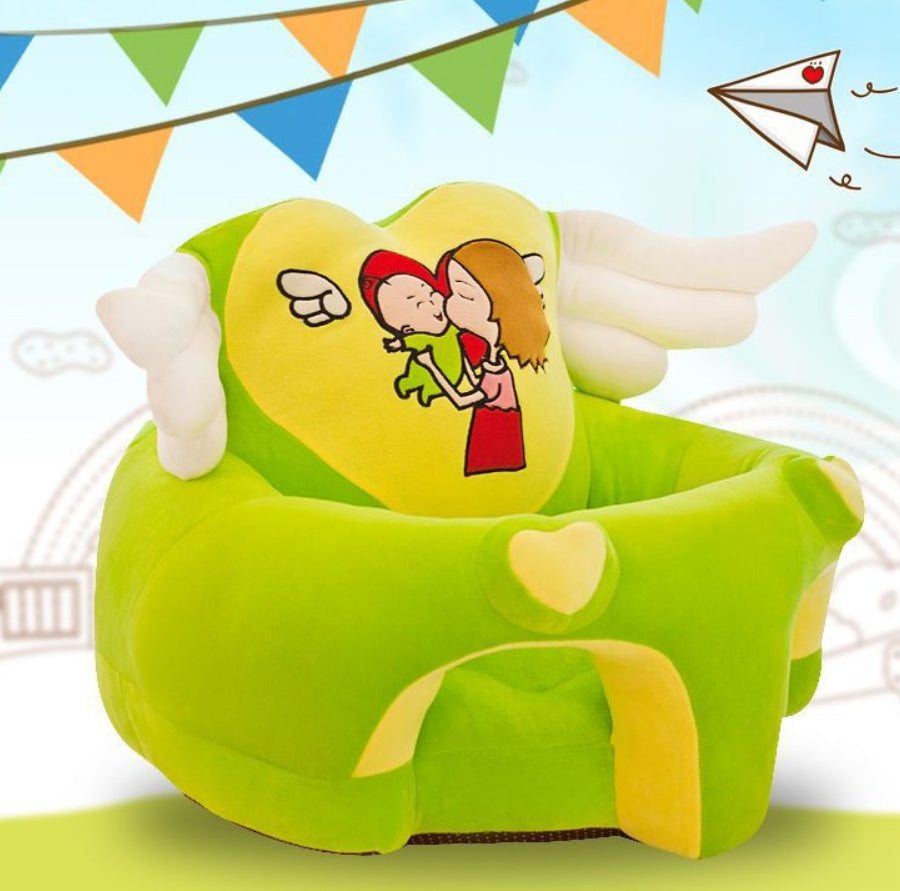 👶🪑 Silla de Aprendizaje para Bebés – Cojín de Peluche – Tendencia 2026 🌟