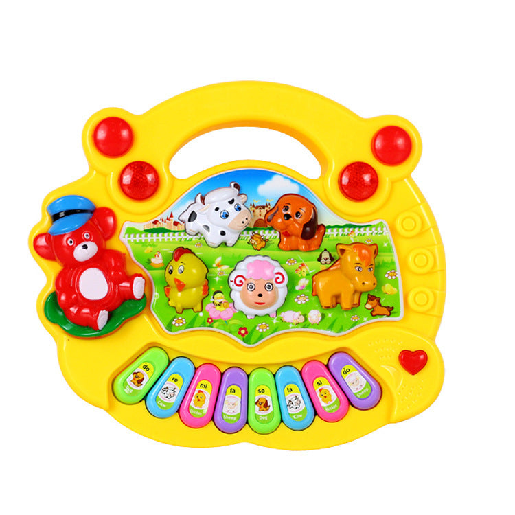 Juguete Educativo Piano Granja 🎹🐔🐑 | Teclado Musical Infantil con Animales 🧸✨