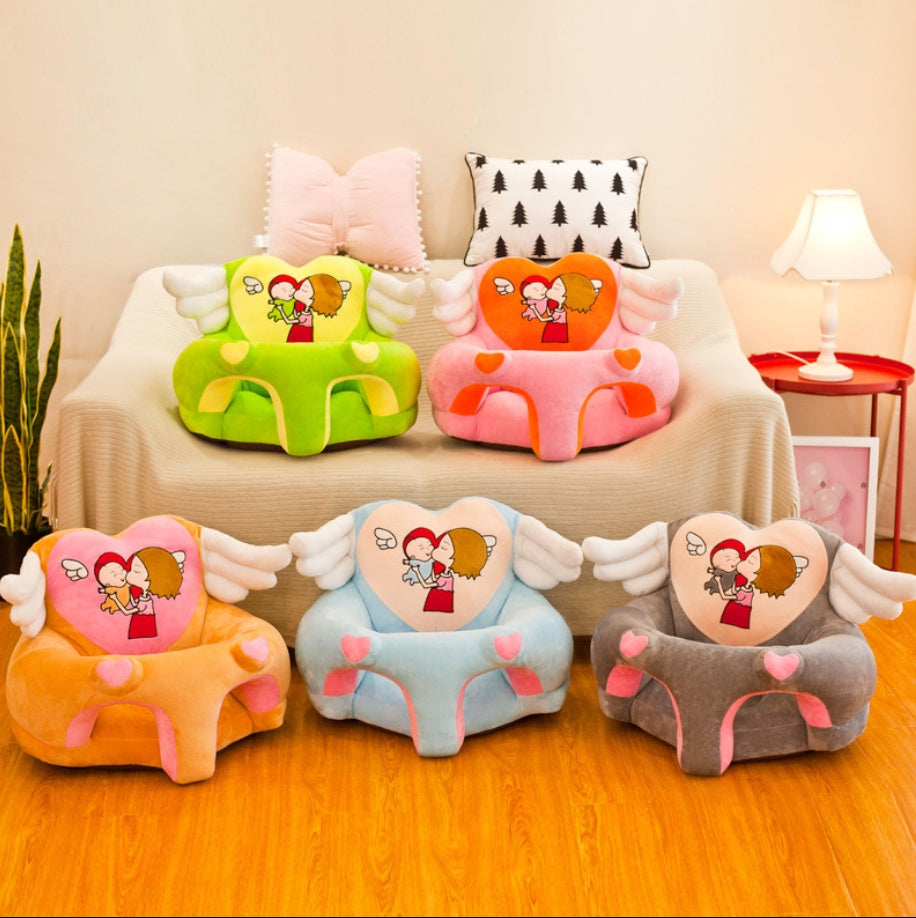 👶🪑 Silla de Aprendizaje para Bebés – Cojín de Peluche – Tendencia 2026 🌟