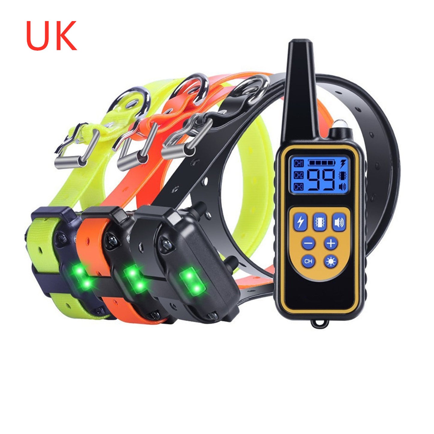 🐶📡 Collar de Adiestramiento Eléctrico 800 m – ¡Entrenamiento Inteligente y Humano! 🐾✨
