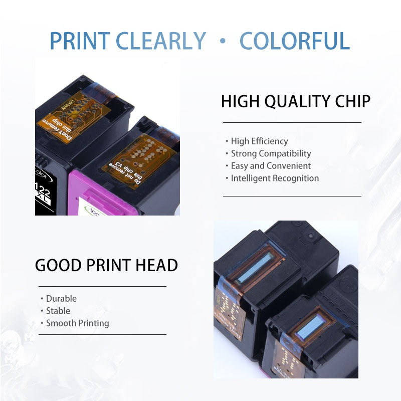 🖨️ Cartuchos de Tinta 301XL Compatibles con HP – Topcolor