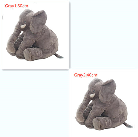 Peluche Elefante Gigante 🐘💖 | Almohada Suave + Manta Multifuncional 🛏️✨