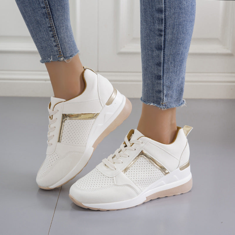 👟 Zapatillas con Plataforma y Tacón Oculto para Mujer – Estilo y Comodidad 2026 💎