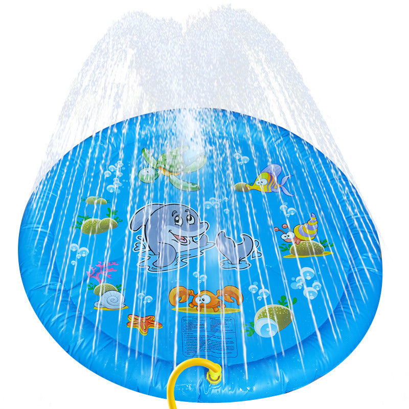 💦 Alfombra de Agua Antideslizante para Niños y Mascotas 🐶👶 – Diversión de Verano en el Jardín
