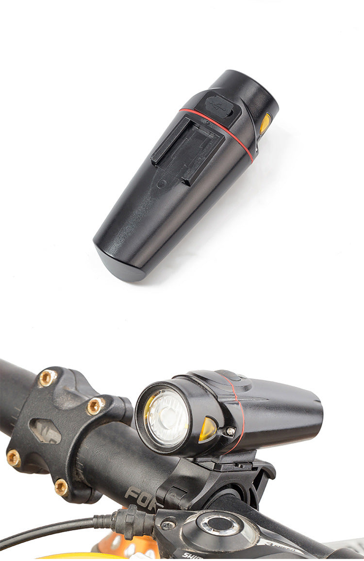 Luz frontal y trasera para bicicleta LED USB recargable – Potencia 350 lúmenes y diseño resistente