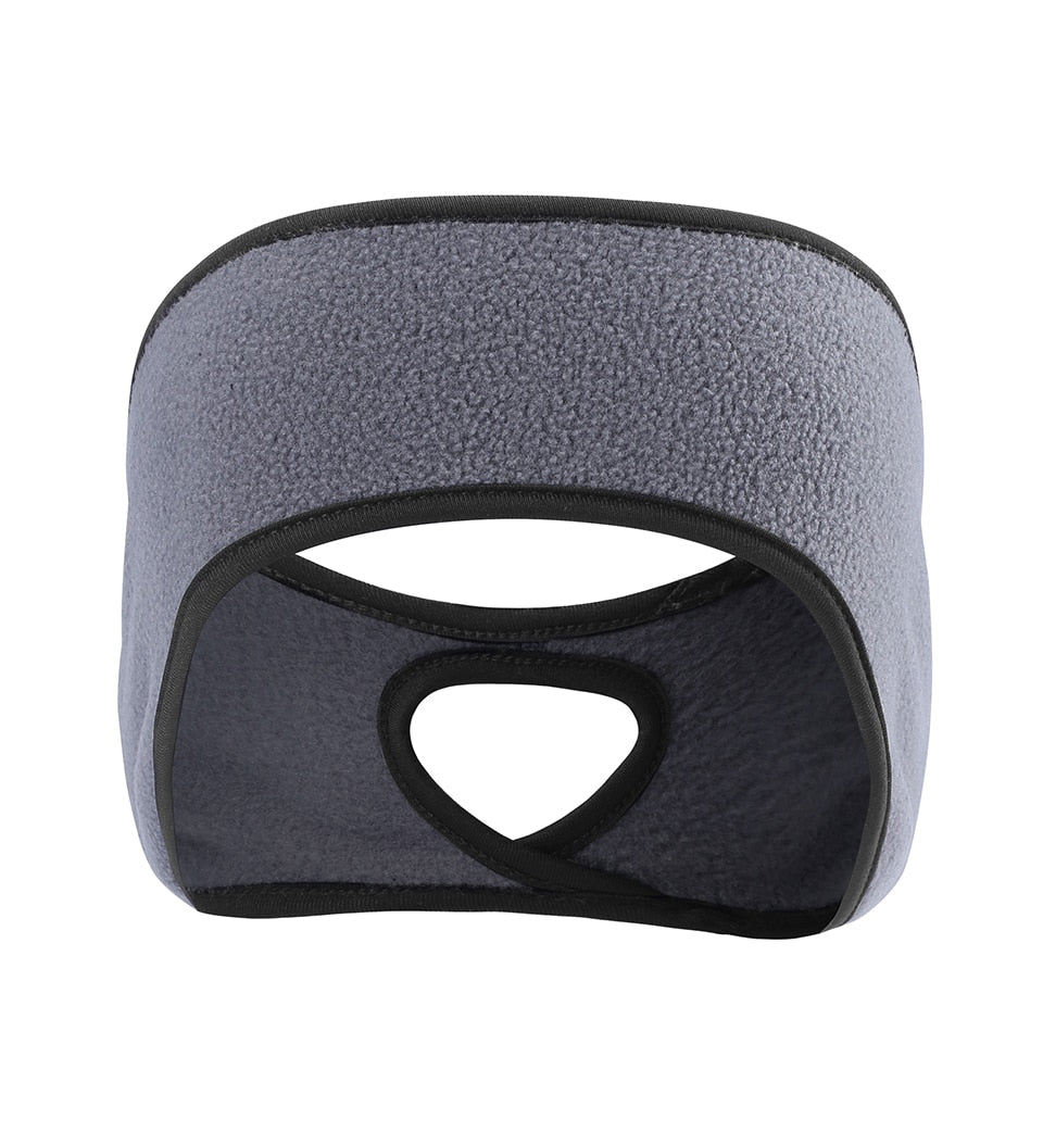 Cinta deportiva térmica unisex – Banda elástica con forro polar para running, fitness y yoga