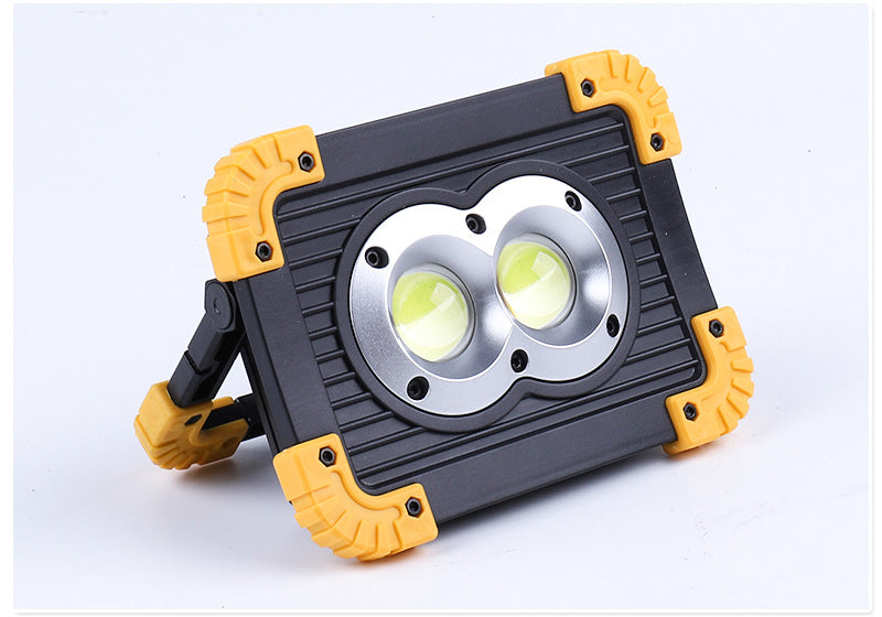 Luz LED Portátil de Emergencia 20W – Recargable por USB para Camping y Uso Doméstico