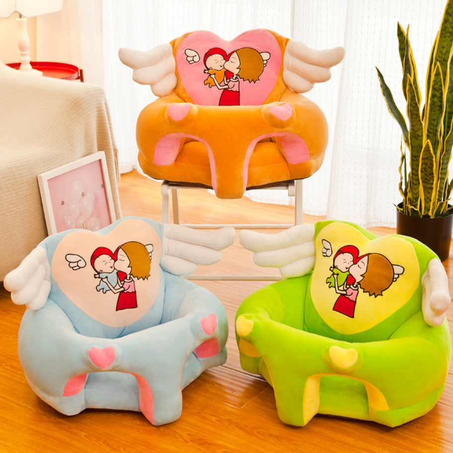 👶🪑 Silla de Aprendizaje para Bebés – Cojín de Peluche – Tendencia 2026 🌟
