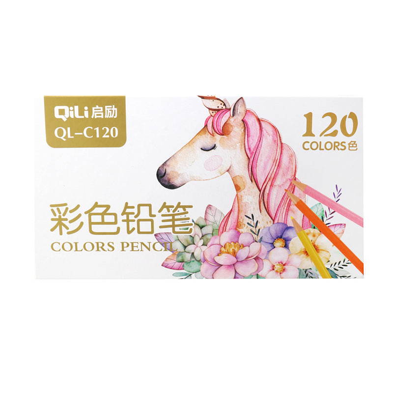 ✏️🎨 Set de 120 Lápices de Colores – Madera de Rosa – Tendencia 2026 🌈✨