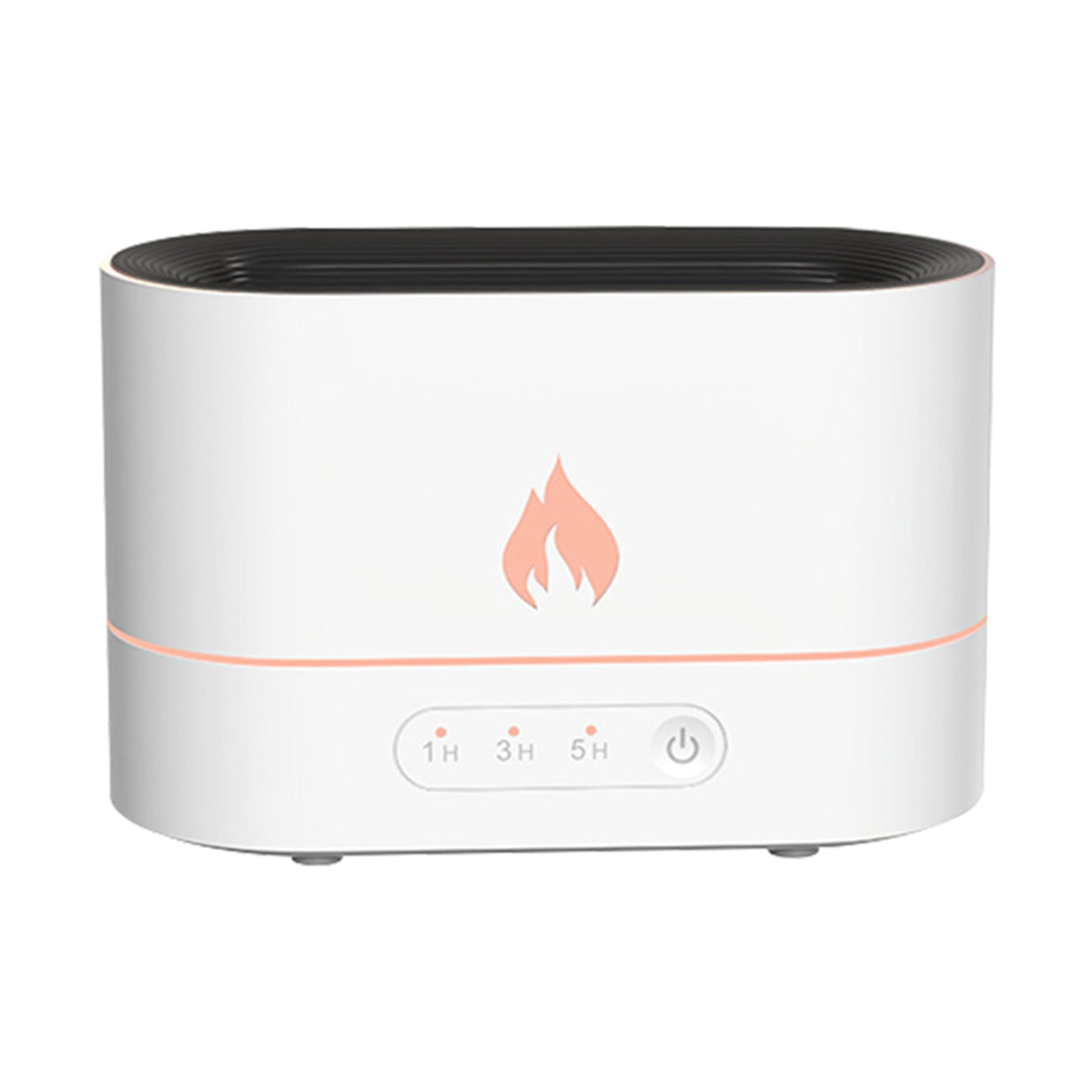 🔥🌿 Difusor Aromático con Efecto Llama | Humidificador Silencioso USB 🏡✨