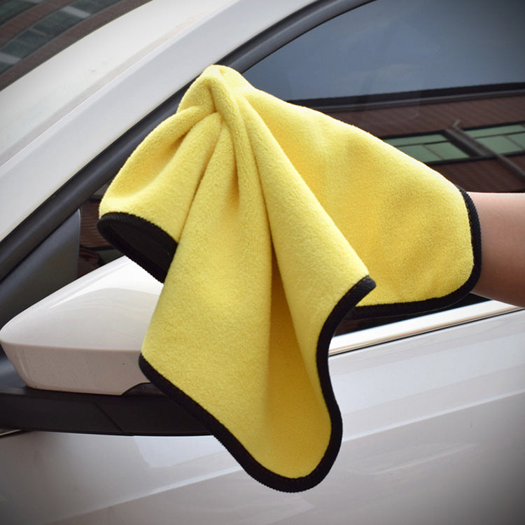 🧽✨ Paños de Microfibra Bicolor Doble Cara – Toallas de Limpieza para Coche y Hogar (Pack 3)