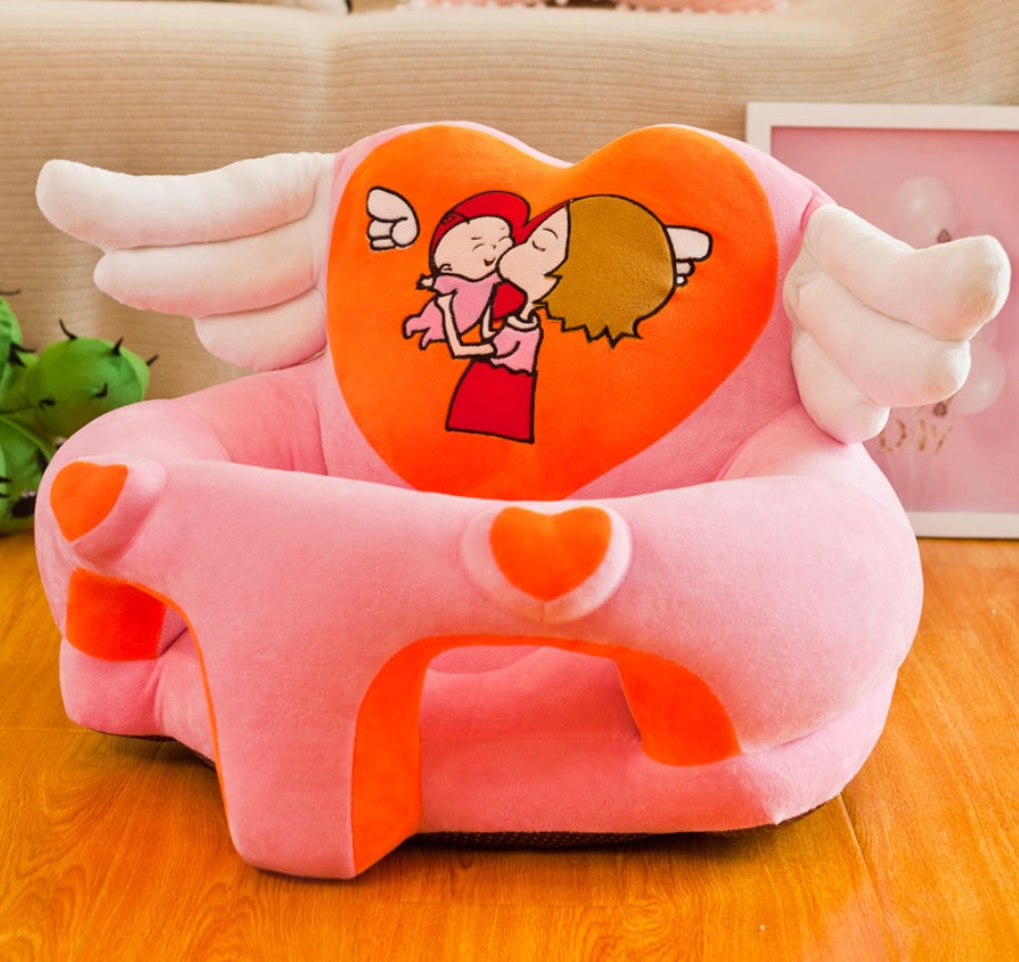 👶🪑 Silla de Aprendizaje para Bebés – Cojín de Peluche – Tendencia 2026 🌟