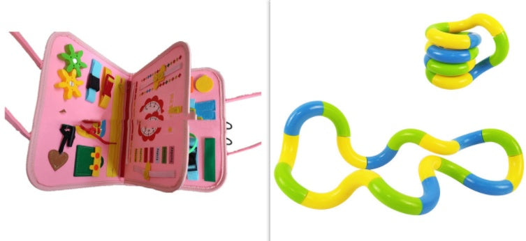 🧠🎒 Busy Book Montessori Infantil – Libro Sensorial Educativo – Tendencia 2026 🌈✨