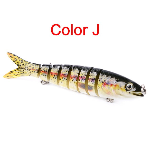 🐊 Señuelo Artificial Articulado Multi-Segmento – Pike & Carp Fishing Lure 🎣✨ | Movimiento Realista | Tendencia 2026