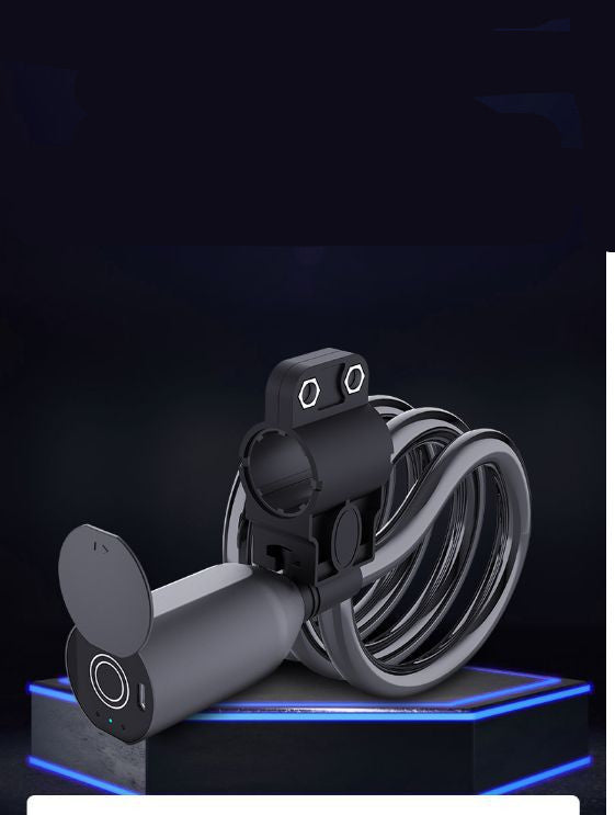 🔒 Candado Bluetooth con Huella Digital – Antirrobo IP65 & APP 🚲