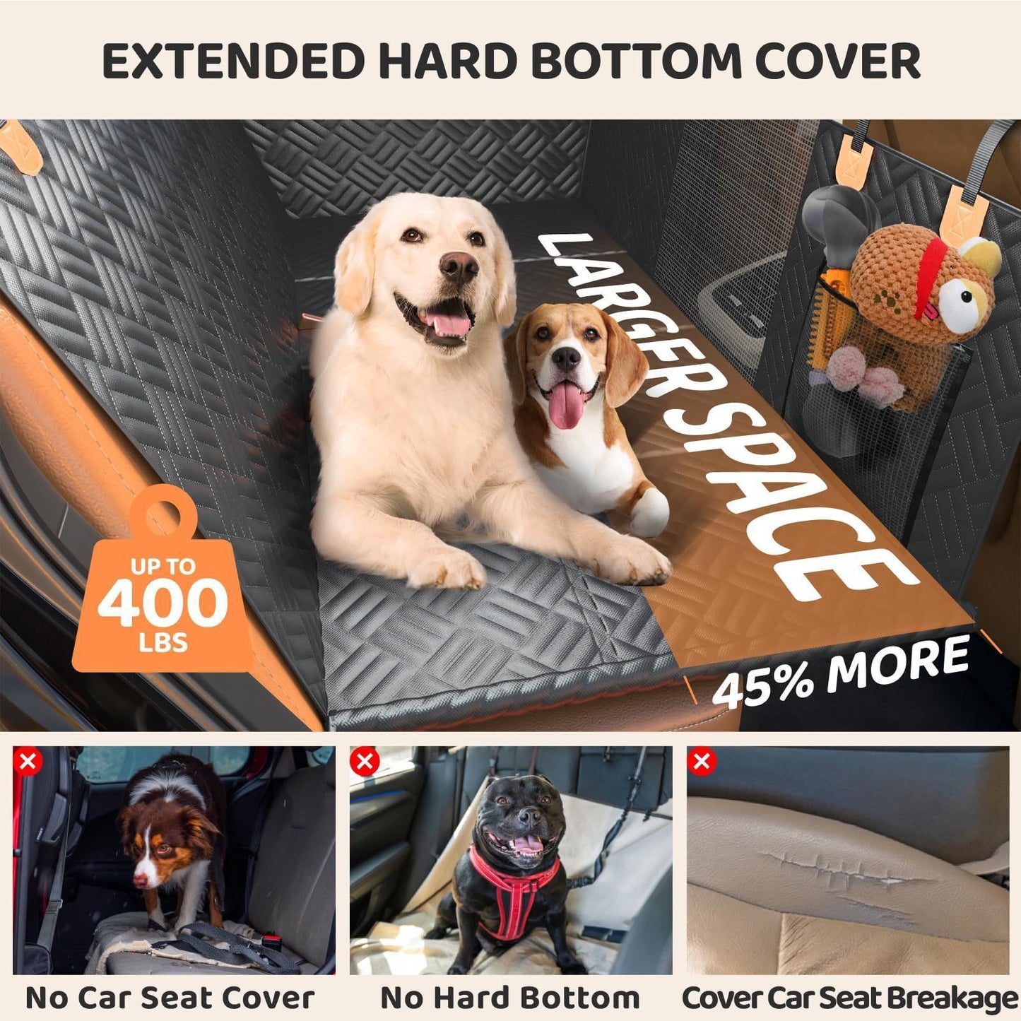 🚙🐶 Car Pet Mat Trasera Impermeable Antideslizante | Protección Total para tu Coche y Comodidad para tu Perro 🐾✨