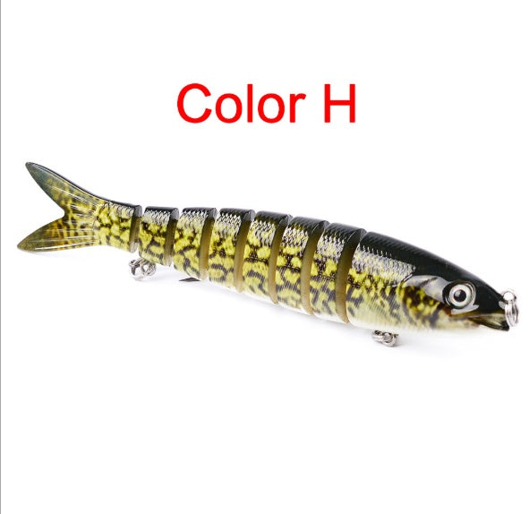 🐊 Señuelo Artificial Articulado Multi-Segmento – Pike & Carp Fishing Lure 🎣✨ | Movimiento Realista | Tendencia 2026