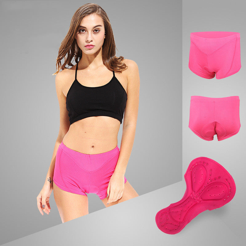 🚴♀️ Ropa Interior de Ciclismo con Almohadilla de Silicona – Transpirable & Cómoda 💨