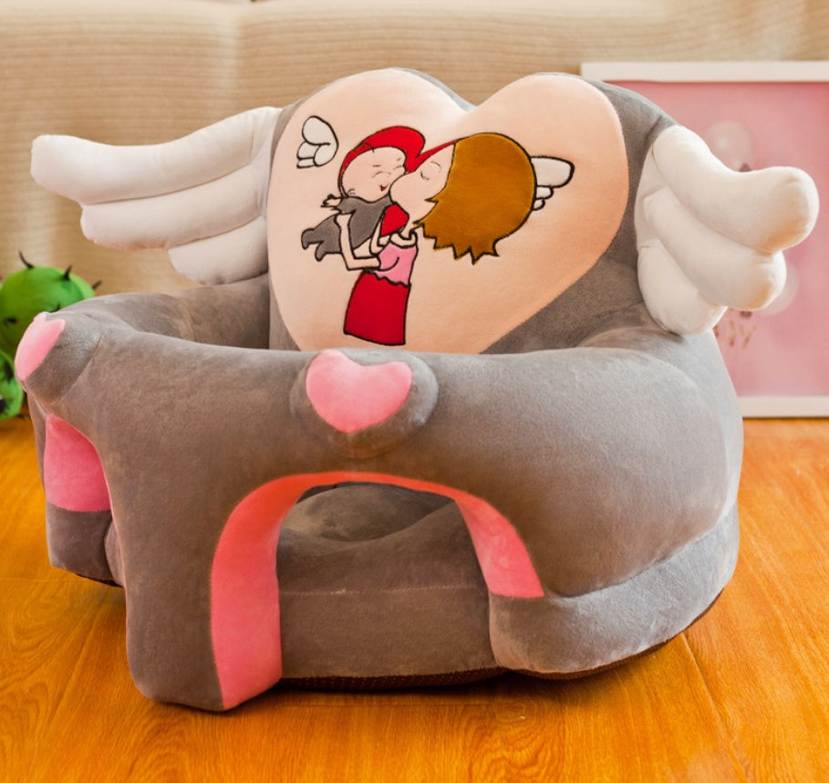 👶🪑 Silla de Aprendizaje para Bebés – Cojín de Peluche – Tendencia 2026 🌟