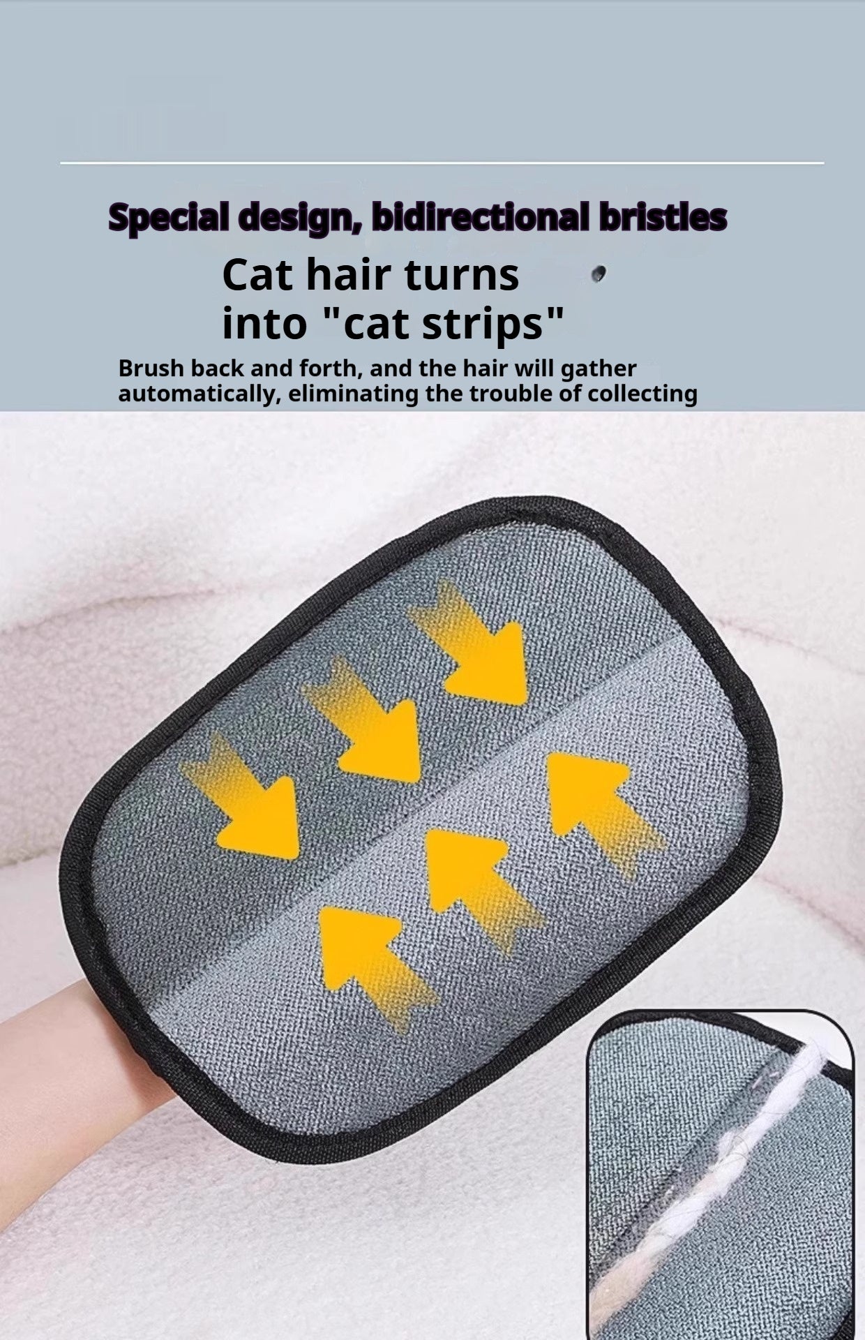 Guantes Electrostáticos para Remover Pelo de Mascotas