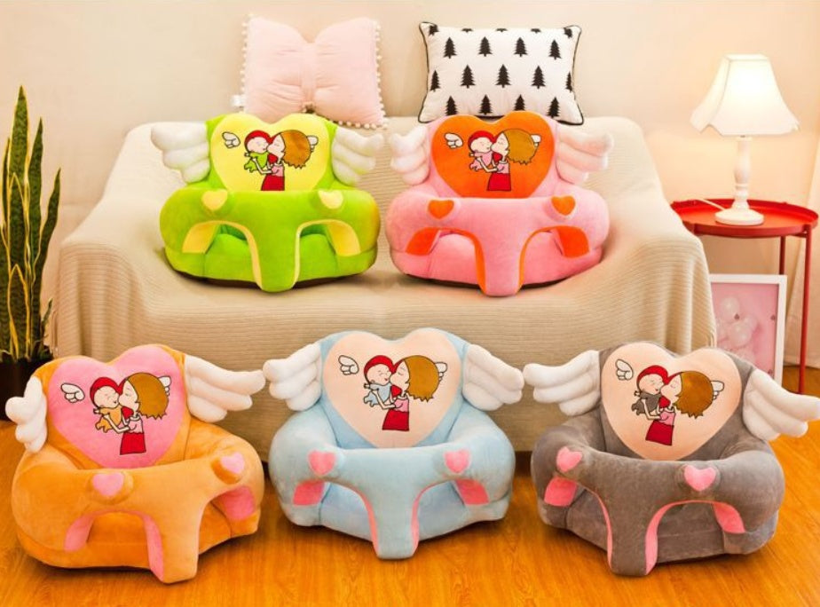 👶🪑 Silla de Aprendizaje para Bebés – Cojín de Peluche – Tendencia 2026 🌟