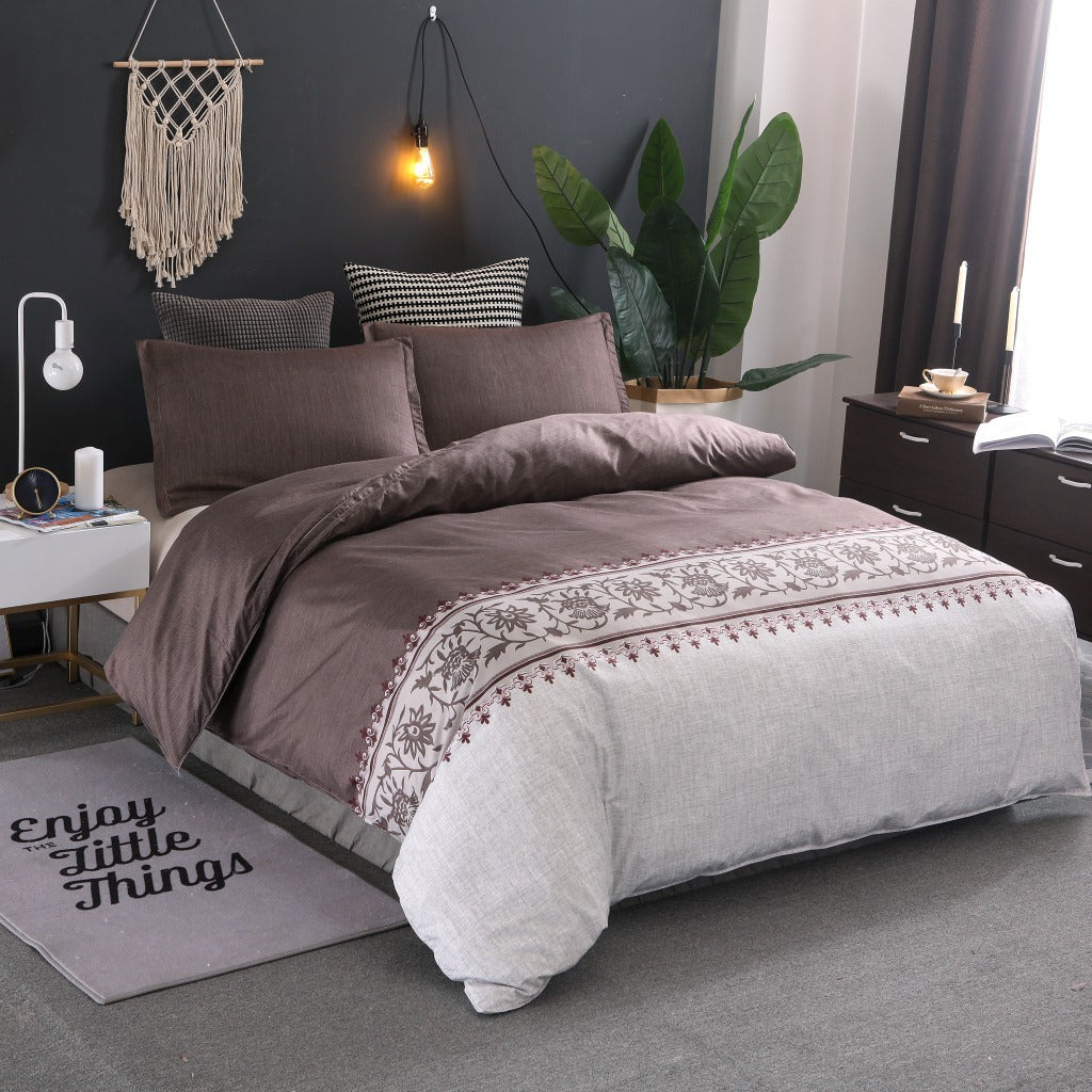 🛏️✨ Juego de Ropa de Cama Liso y Elegante – Fundas Nórdicas + Fundas de Almohada 💤🌸