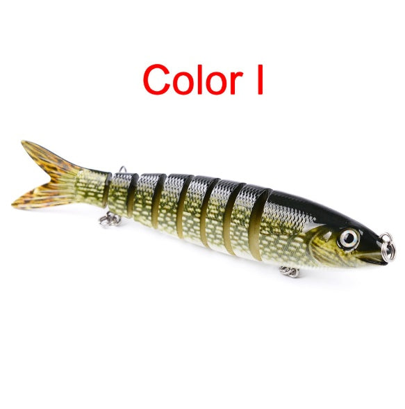 🐊 Señuelo Artificial Articulado Multi-Segmento – Pike & Carp Fishing Lure 🎣✨ | Movimiento Realista | Tendencia 2026