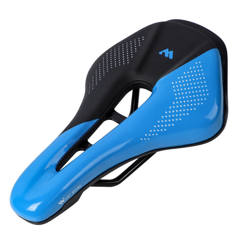 🚴♂️ Asiento de Bicicleta Ergonómico Antideslizante WEST BIKING 🟥⚫ – Cómodo, Moderno y Profesional