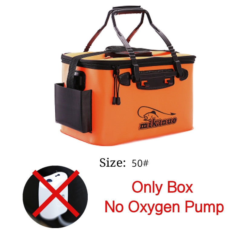 🎒 Bolsa de Pesca Plegable EVA – Caja Viva Impermeable para Peces 🐟💦 | Camping & Outdoor | Tendencia 2026