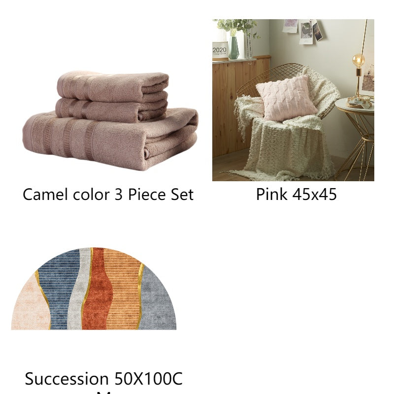 🛁✨ Set de Toallas de Bambú y Algodón – Suavidad, Absorción y Estilo 🌿