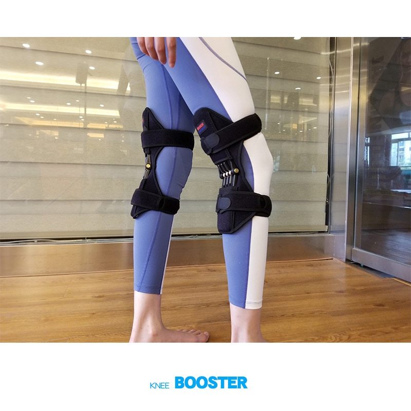 🦵 Rodillera Patella Booster – Con Resortes de Potencia ⚡ | Soporte Deportivo Premium 🏋️♂️⛰️