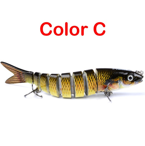 🐊 Señuelo Artificial Articulado Multi-Segmento – Pike & Carp Fishing Lure 🎣✨ | Movimiento Realista | Tendencia 2026
