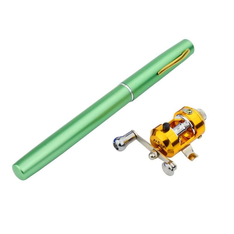 🎣 Mini Caña de Pescar Portátil Tipo Bolígrafo – Fibra de Vidrio y Aluminio 🐟✨ | Tendencia 2026