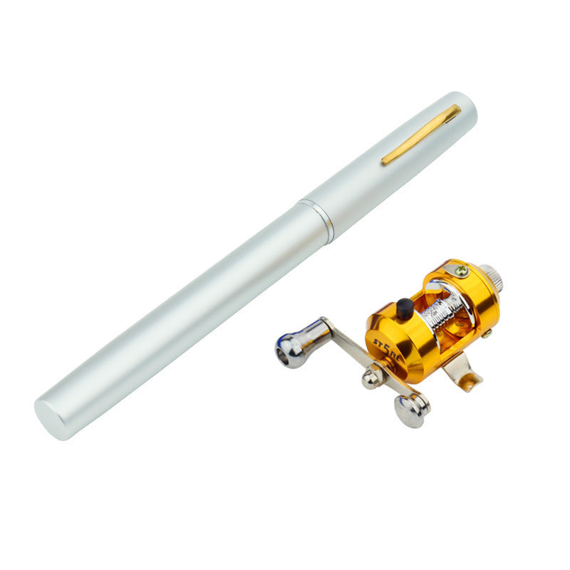 🎣 Mini Caña de Pescar Portátil Tipo Bolígrafo – Fibra de Vidrio y Aluminio 🐟✨ | Tendencia 2026