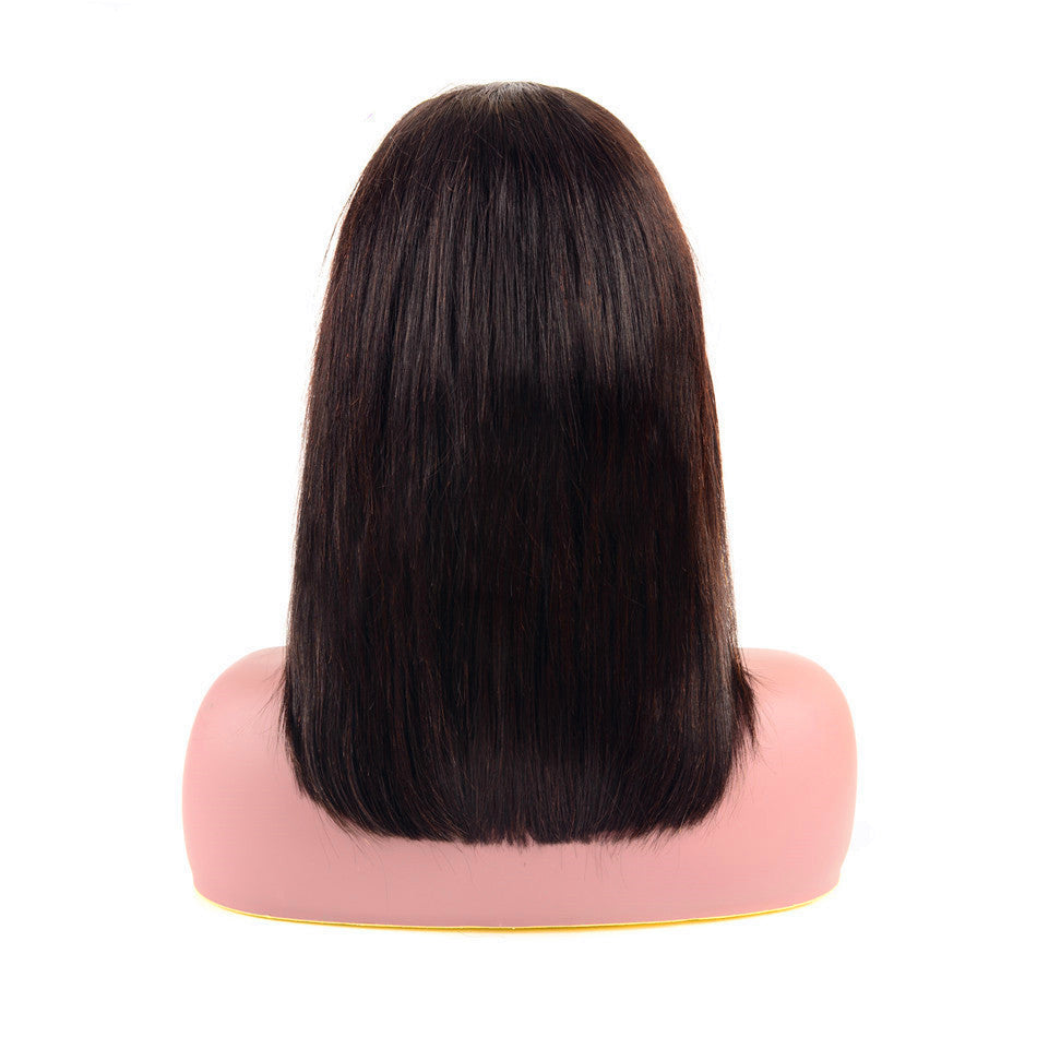 💇♀️ Peluca Lisa de Cabello Humano – Encaje Frontal 13×4 Brasileña ✨🔥