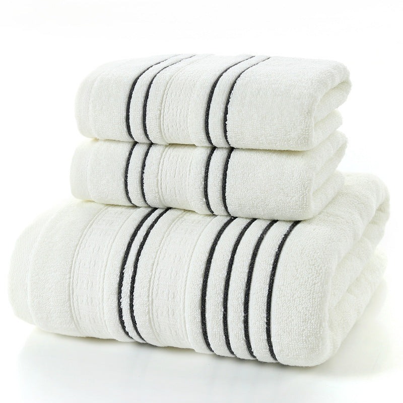 🧖♀️Juego de Toallas de Algodón 100% Puro para Hogar – Suaves, Absorbentes y Elegantes