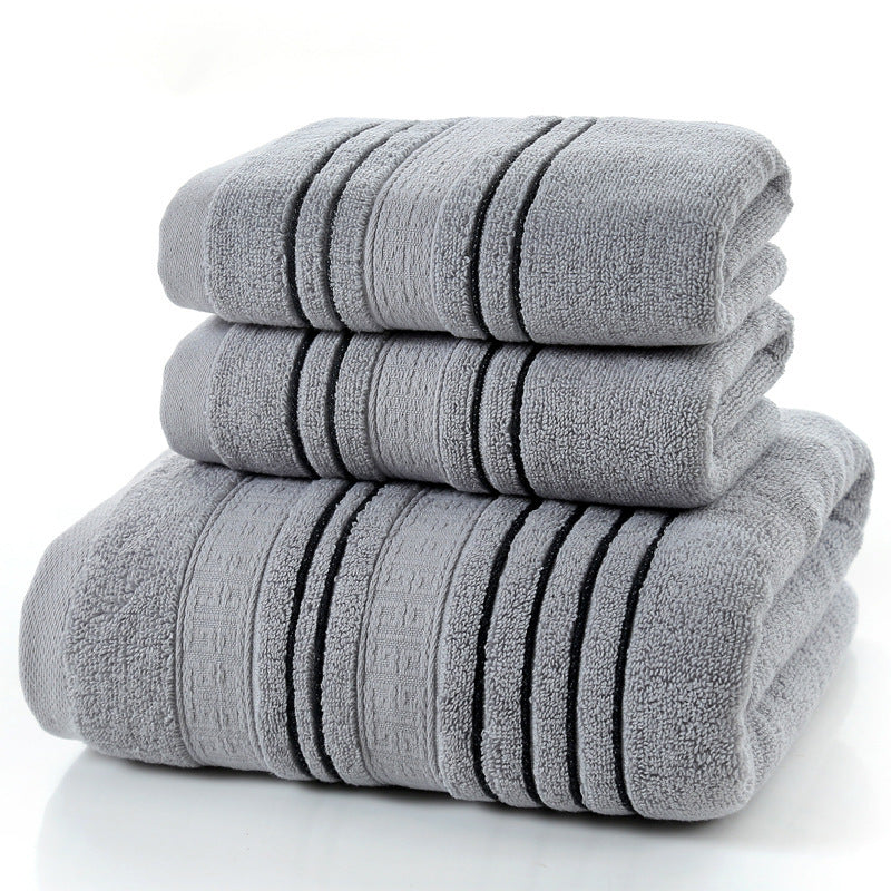 🧖♀️Juego de Toallas de Algodón 100% Puro para Hogar – Suaves, Absorbentes y Elegantes