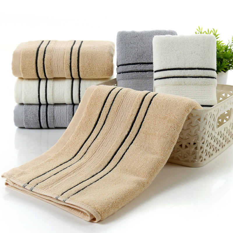 🧖♀️Juego de Toallas de Algodón 100% Puro para Hogar – Suaves, Absorbentes y Elegantes