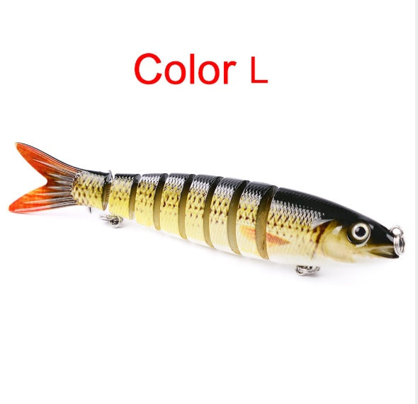 🐊 Señuelo Artificial Articulado Multi-Segmento – Pike & Carp Fishing Lure 🎣✨ | Movimiento Realista | Tendencia 2026