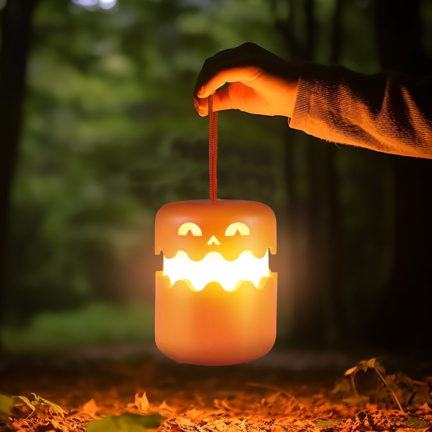 🎃💡 Lámpara Calabaza Plegable Halloween 2026 – Luz Nocturna Portátil y Decorativa ✨