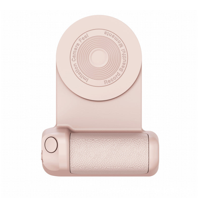 🪄📸 Soporte Magnético 3 en 1 para Móvil – Mango Antideslizante & Estabilizador Inteligente