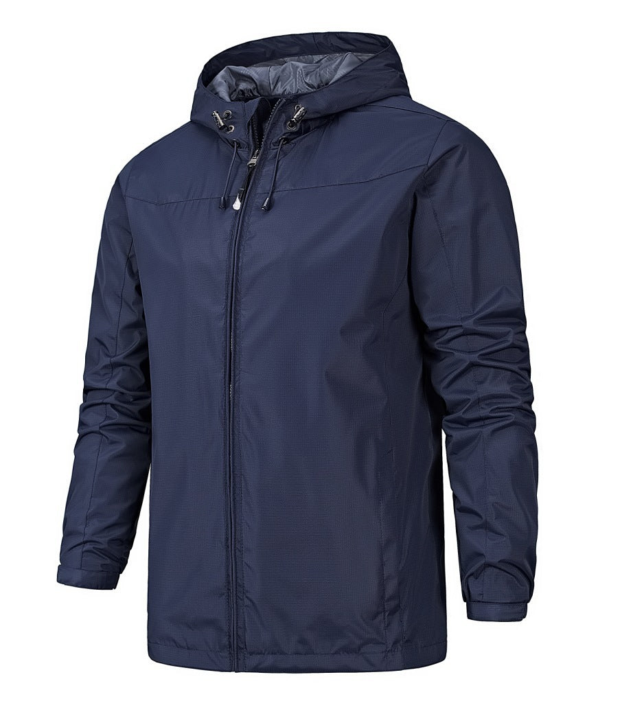 🧥 Chaqueta de Montaña Impermeable y Cortaviento – Hombre | 4 Estaciones ⛰️❄️☀️