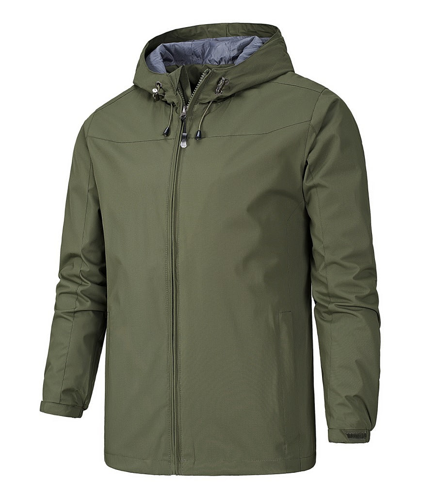 🧥 Chaqueta de Montaña Impermeable y Cortaviento – Hombre | 4 Estaciones ⛰️❄️☀️