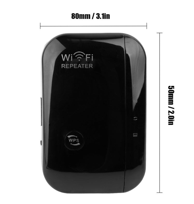 📶 Amplificador de Señal WiFi – Repetidor Inalámbrico 300Mbps